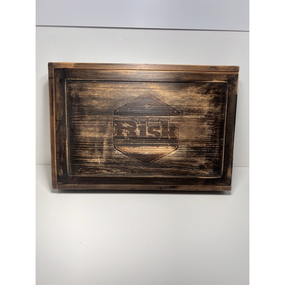 Risk Rustic Wooden Collector's Edition Board Game -Hasbro‎